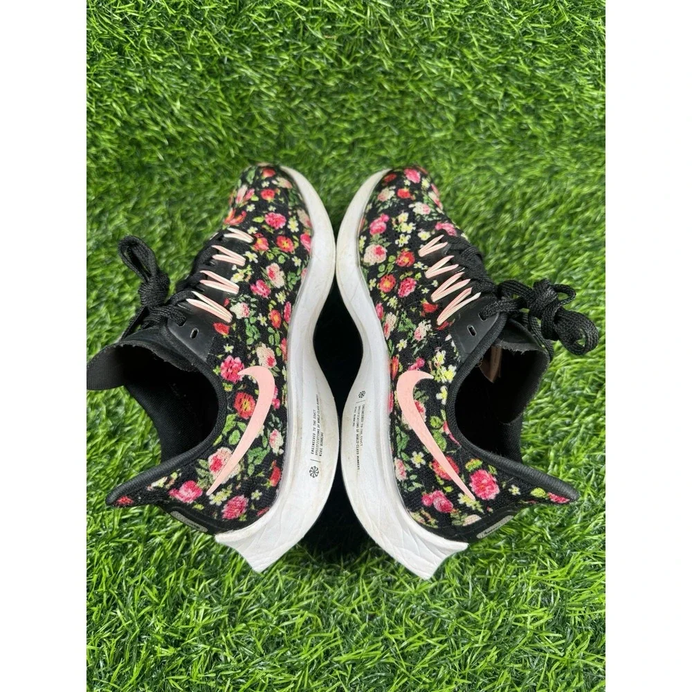 Nike Air Zoom Pegasus 36 Flowers AT4096-001 Youth Size 6.5y